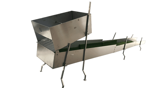 Portable gold Sluice box made by JXSC Mining